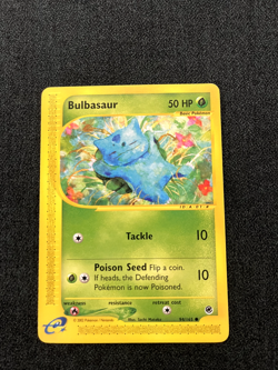 Pokemon TCG Bulbasaur 094/165 Expedition Base Set Regular Near Mint - Image 1