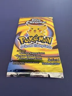 Pokemon Topps Chrome 2000 Series 1 Booster Pack - GREAT CONDITION!🔥🔥🔥 - Image 3