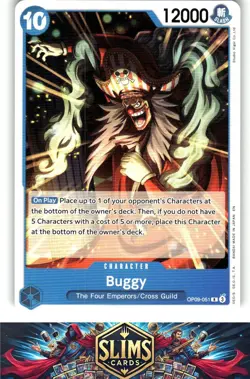 OnePiece TCG - Buggy (051) Near Mint or Better B2G1 - Image 1
