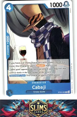 OnePiece TCG - Cabaji Near Mint or Better B2G1 - Image 1