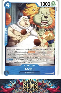 OnePiece TCG - Mohji Near Mint or Better B2G1 - Image 1