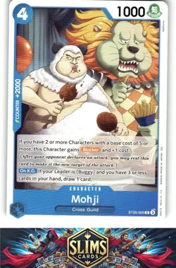 OnePiece TCG - Mohji Near Mint or Better B2G1 - Image 1