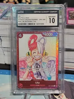 Gem Mint 10 One Piece Uta OP01-005 - Image 1