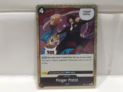 EB01-051 Finger Pistol R Rare NM One Piece TCG English - Image 1