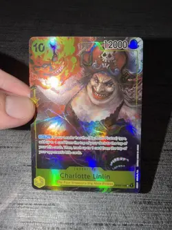 Carte One Piece Charlotte Linlin OP03-114 SR Alternate Art English Card - Image 3