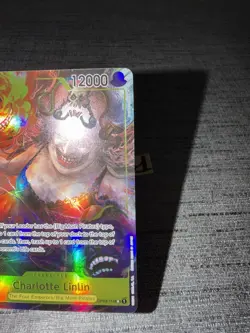 Carte One Piece Charlotte Linlin OP03-114 SR Alternate Art English Card - Image 5