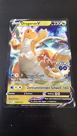 Dragonite V Swsh235 Swsh: Sword & Shield Promo Cards Holo Deutsch - Image 1
