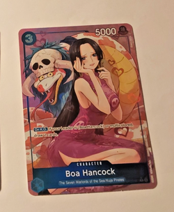 One Piece Card Game Carte Holo Boa Hancock OP13-051 Alt English Mint - Image 1