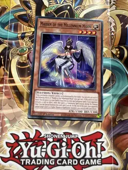 INFO-EN004 Maiden of the Millennium Moon : Common Card : 1st Edition YuGiOh TCG - Image 1