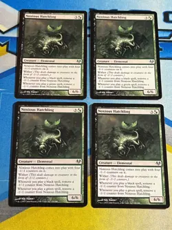 Magic the Gathering MTG Eventide NOXIOUS HATCHLING x4 - Image 1