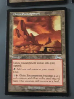 Ghitu Encampment X4 Urza’s Legacy Various Condition See Pics Front/back - Image 4