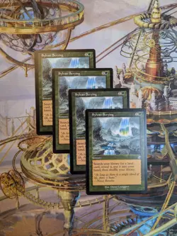MTG Sylvan Scrying (X4) - TSR Special - NM - Image 1