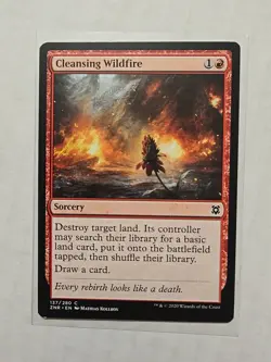 Cleansing Wildfire - Zendikar Rising - LP - Common - Sorcery - MTG - Image 1