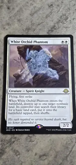 White Orchid Phantom Modern Horizons 3 Regular Creature Rare MTG NM - Image 1
