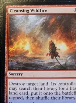 Cleansing Wildfire 137/280 Common Zendikar Rising Magic: The Gathering - Image 2