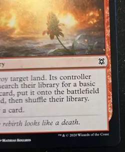 Cleansing Wildfire 137/280 Common Zendikar Rising Magic: The Gathering - Image 5