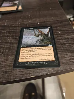 Rain of Filth x1 MTG Urza's Saga 1x Magic Excellent Light Play EX LP - Image 2