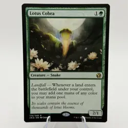 Magic The Gathering MTG: Lotus Cobra - Iconic Masters (IMA) #174 Near Mint Rare - Image 1