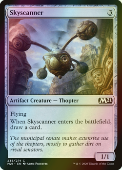 MTG Skyscanner Foil ** Core Set 2021 ** English (NM) - Image 1