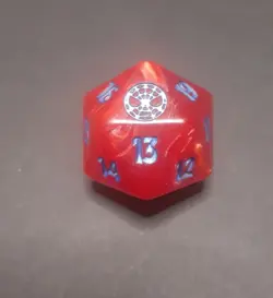 Spider-Man MTG D20 Spindown Dice Magic the Gathering New Unused - Image 1