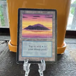 Magic: The Gathering Island Limited Edition Beta Land Card Mark Poole - Image 1