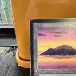 Magic: The Gathering Island Limited Edition Beta Land Card Mark Poole - Image 2