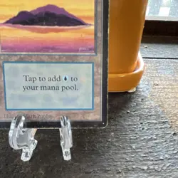 Magic: The Gathering Island Limited Edition Beta Land Card Mark Poole - Image 4