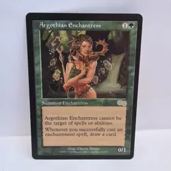 Argothian Enchantress: 1998 Magic the Gathering - Urza's Saga #234 - Image 1