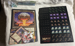 Magic The Gathering MTG Chaos Orb Oversized 6" X 9" Promo Card + Token Sheet - Image 2
