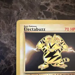 Pokemon TCG Electabuzz Base Set Unlimited Rare Card 20/102 LP Condition - Image 3