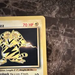 Pokemon TCG Electabuzz Base Set Unlimited Rare Card 20/102 LP Condition - Image 4