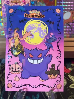 Non-TCG Gengar Ice HoloHalloween Card Database Pokemon 2025 Peru - Image 1
