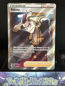 Pokemon Card Sidney 264/264 Fusion Strike Full Art Trainer Near Mint - Image 1