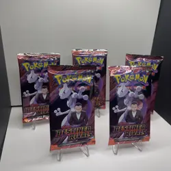 Pokemon TCG Scarlet & Violet Destined Rivals ( Booster Packs ) 5 Packs - Image 2