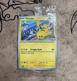 Pikachu Mew SVP Worlds 190 Pokemon Center Promo 2024 World Championships Sealed - Image 1