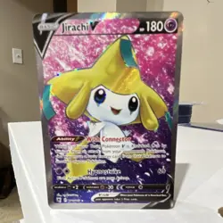 Pokemon Jirachi V Full Art Ultra Rare 170/189 Astral Radiance Holo 180 HP - Image 1