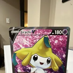 Pokemon Jirachi V Full Art Ultra Rare 170/189 Astral Radiance Holo 180 HP - Image 2