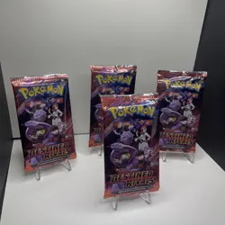 Pokemon TCG Scarlet & Violet Destined Rivals ( Booster Packs ) 4 Packs - Image 3
