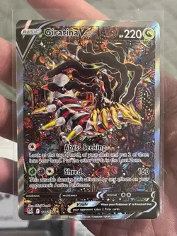 Giratina V Alt Art 186/196 Pokemon Lost Origin - Image 1