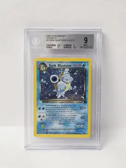 POKEMON ROCKET DARK BLASTOISE HOLO #3 BGS 9 VERY NICE!!!!!! - Image 1