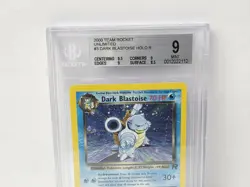 POKEMON ROCKET DARK BLASTOISE HOLO #3 BGS 9 VERY NICE!!!!!! - Image 4