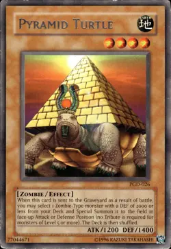 Pyramid Turtle - Rare PGD-026 - HP - YuGiOh - Image 1