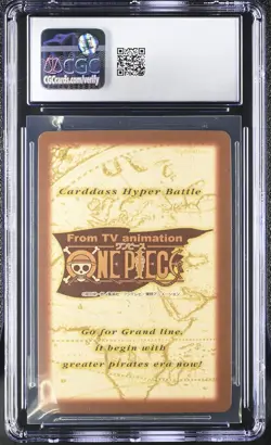 CGC 9 Luffy 2000 One Piece 3rd Stage #C112 Foil 2000 Carddass Hyper Battle - Image 2