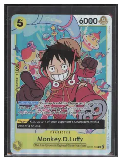 Monkey.D.Luffy (109) SR #OP07-109 500 Years in the Future - Image 1
