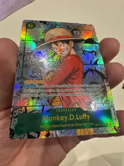 One Piece CCG Monkey.D.Luffy Op13-118 Manga English Sec Proxy Custom Card - Image 4