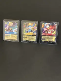Disney Lorcana Magical Places Stitch Rapunzel Donald Duck EPCOT Promo Cards Set - Image 2