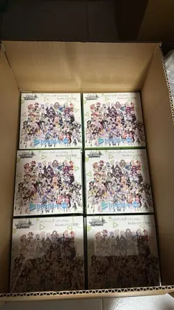Weiss Schwarz Hololive Production Vol.1 & Vol.2 Re:Mix Sealed Booster Box - Image 2