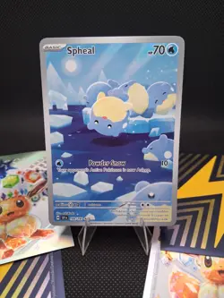 Pokemon TCG 4 Card Lot Full-Art, Reverse Holos with Player sleeves - Image 2