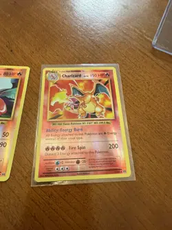 Pokemon 2016 Evolutions Charizard Charmander Charmeleon Holo Card Lot - 3 Cards - Image 5