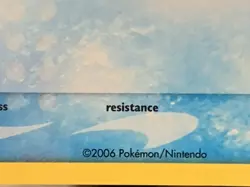 Mudkip EX Crystal Guardians 2006 Rainbow Holo + 2 Energy Water Pokemon Cards - Image 5